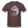 Yin Yang Bonsai Tree 100% Cotton T-shirt