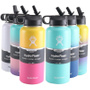 Straw Lid Hydro Flask Sports Water Bottle 32oz - 40oz Stainless Steel Insulated Water Bottle