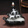Porcelain Waterfall Backflow Incense Burner/ Cone Sticks Holder